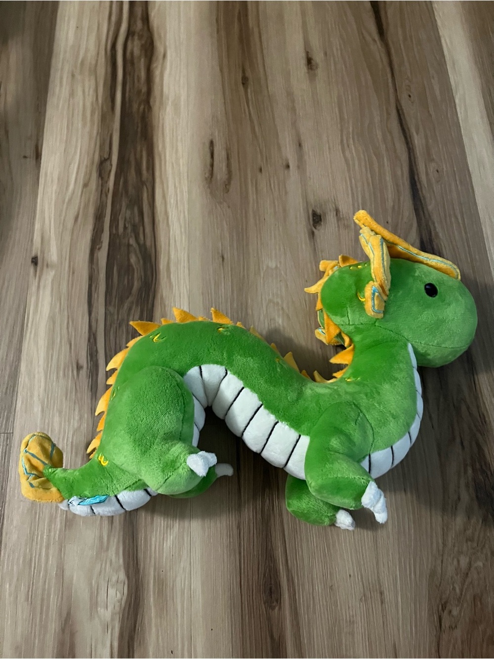 Bellzi Long-yi The Serpent Chinese Dragon Green Plush 14"